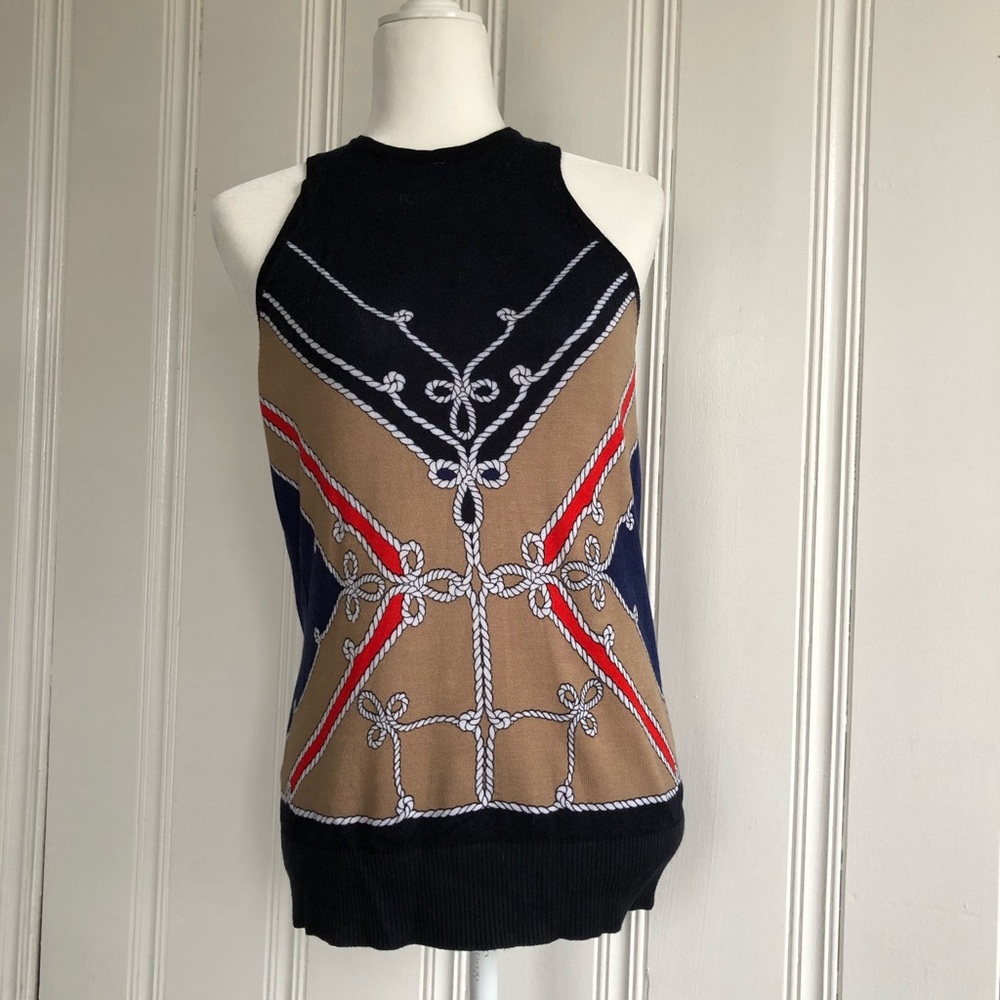 Cache Rope Print Shell/Tank - image 1